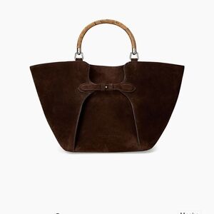 Ralph Lauren The Ralph Suede Tote Bag